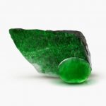 Камень зелёный нефрит