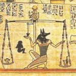 Суд Озириса. Древнеегипетский папирус